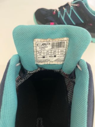 Zapatos de montaña CMP niños T35 impermeables