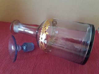 Barattolo in vetro di Murano dorato