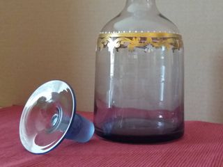 Barattolo in vetro di Murano dorato