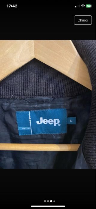 Jeep Bomber Imbottito Donna Nero