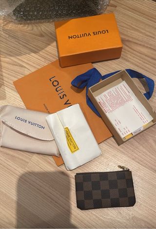 Monedero Louis Vuitton Damier Ebène