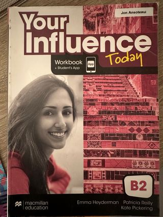Libro Your Influence WorkBook today B2
