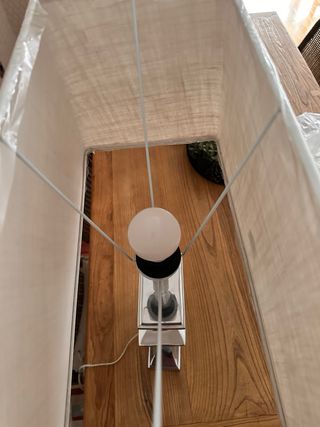 Lámpara de mesa Becara Plata