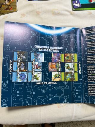 Lote Invizimals Resistencia + Criaturas Secretas