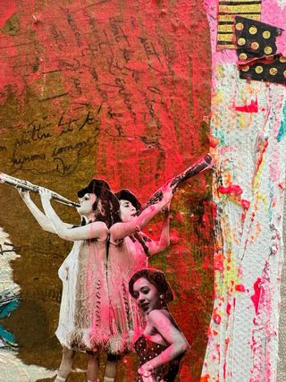 Obra de arte Tormentas de color