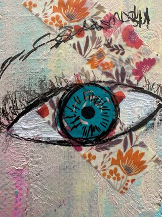 Obra de arte Tormentas de color