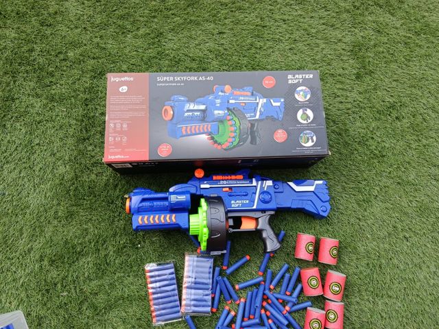 Pistola de dardos Juguettos Skyfork AS-40