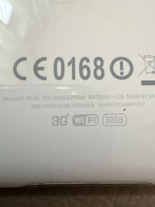 Samsung Galaxy Tab 2 Blanca