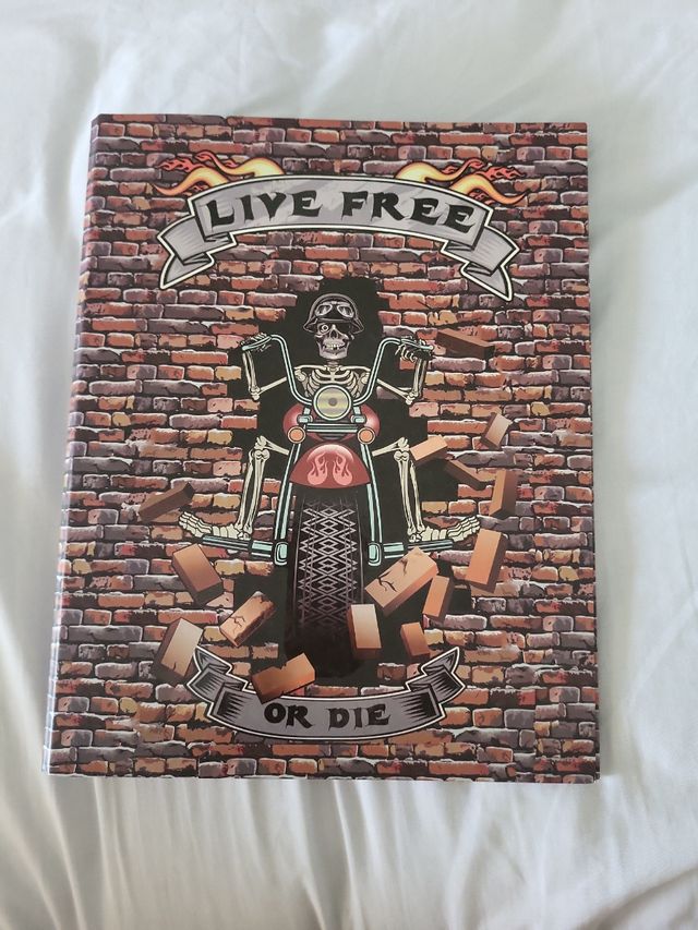 Archivador Live Free Or Die Nuevo
