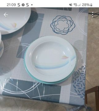 Set piatti vintage porcellana