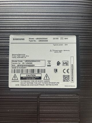 Smart TV Samsung Negra 32 pulgadas