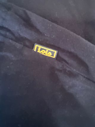 Camiseta Lois Negra Manga Larga Talla XL