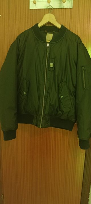 Plumífero Bomber Avirex negro 