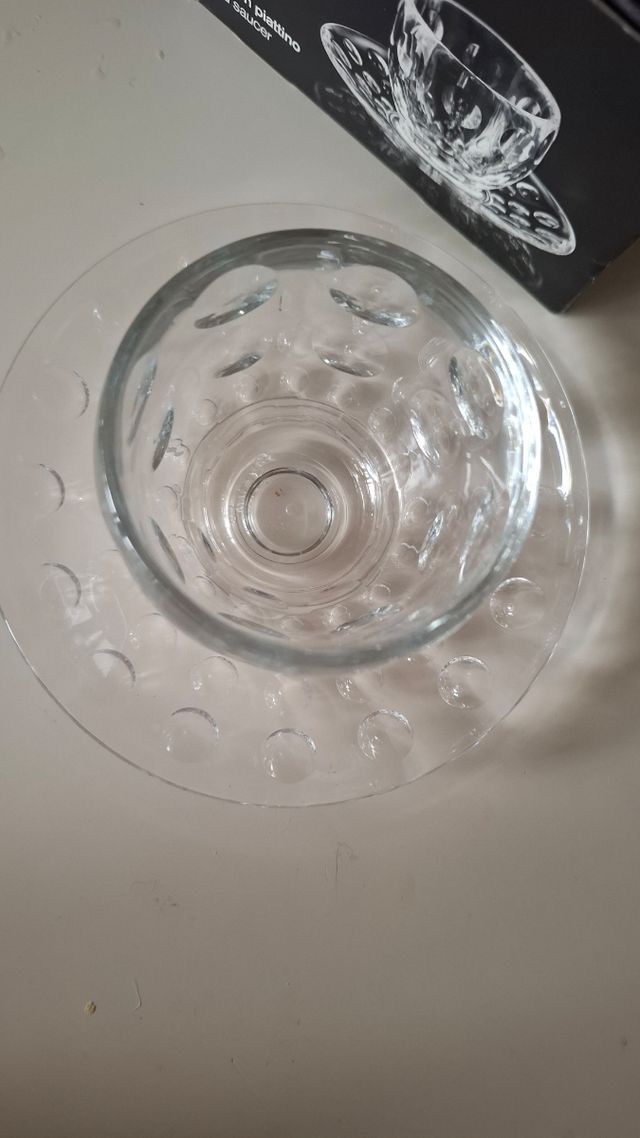 6 Tazzine Guzzini Venice Vetro