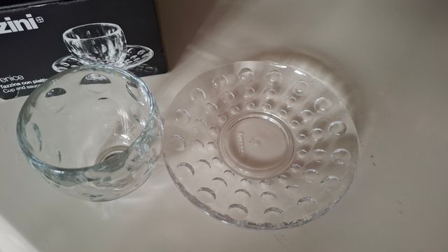 6 Tazzine Guzzini Venice Vetro