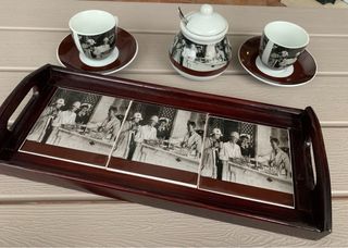 Set Tazzine, Zuccheriera e Vassoio