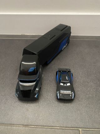 Camión y coche metálico Cars