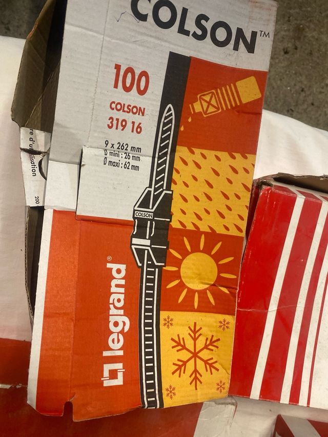 Bridas Legrand Colson y Bizline 1400-1600 unidades