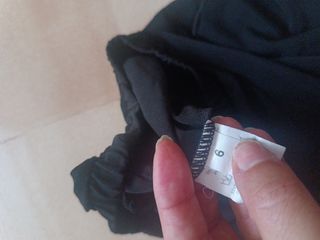 Falda flamenca negra con volantes