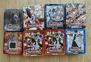 Lotto 8 Tin Box Yu-Gi-Oh! + Field