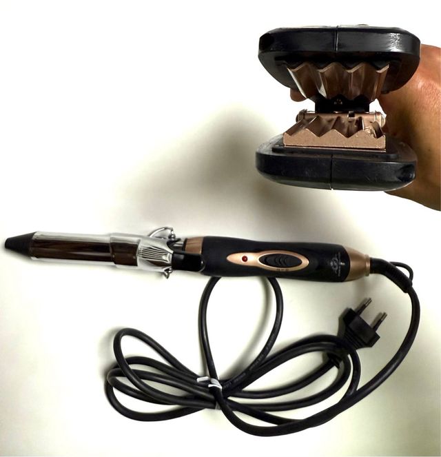 Plancha y Rizador  (Con regalitos)