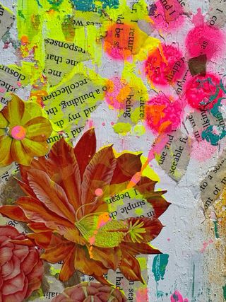 Obra de arte Reinventarse floral