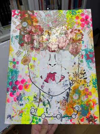 Obra de arte Reinventarse floral