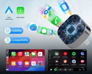 Adaptador CarPlay Android Auto Inalámbrico