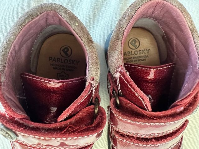 Botas Pablosky Niña Talla 24 Rojo