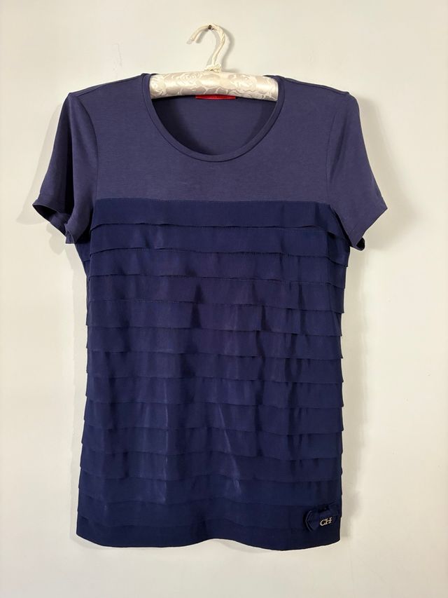 Top blu Carolina Herrera Taglia M