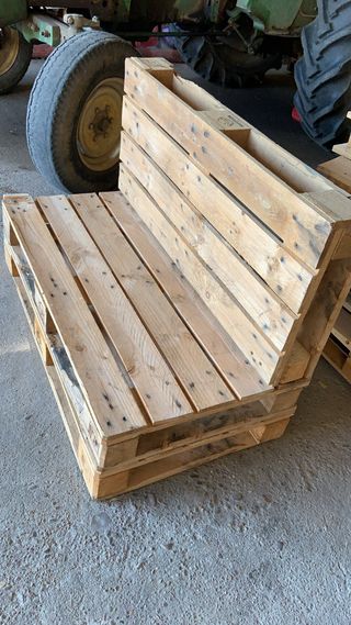 Conjunto Muebles Palets Madera