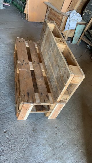 Conjunto Muebles Palets Madera