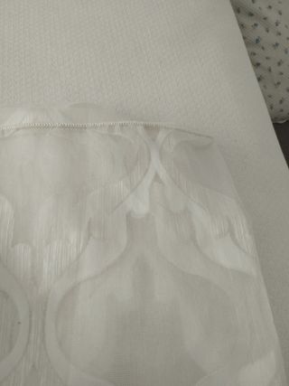 Dos cortinas nansu y raso 85x 248 impecables