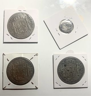 Lote de Reales, Monedas españolas