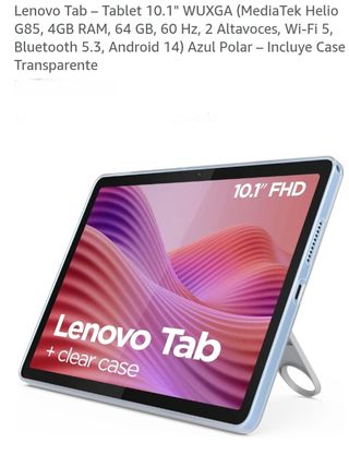 Lenovo Tab Tablet 10.1 Azul Polar
