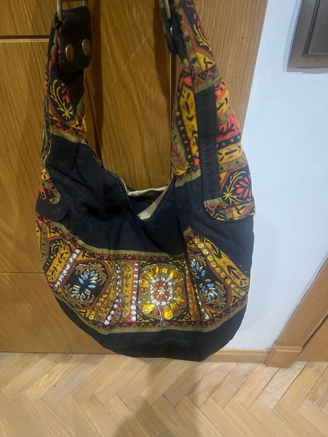 Lote 2 Bolsos de Tela Étnicos