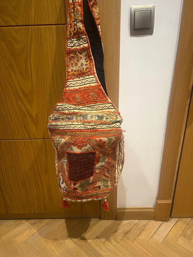 Lote 2 Bolsos de Tela Étnicos