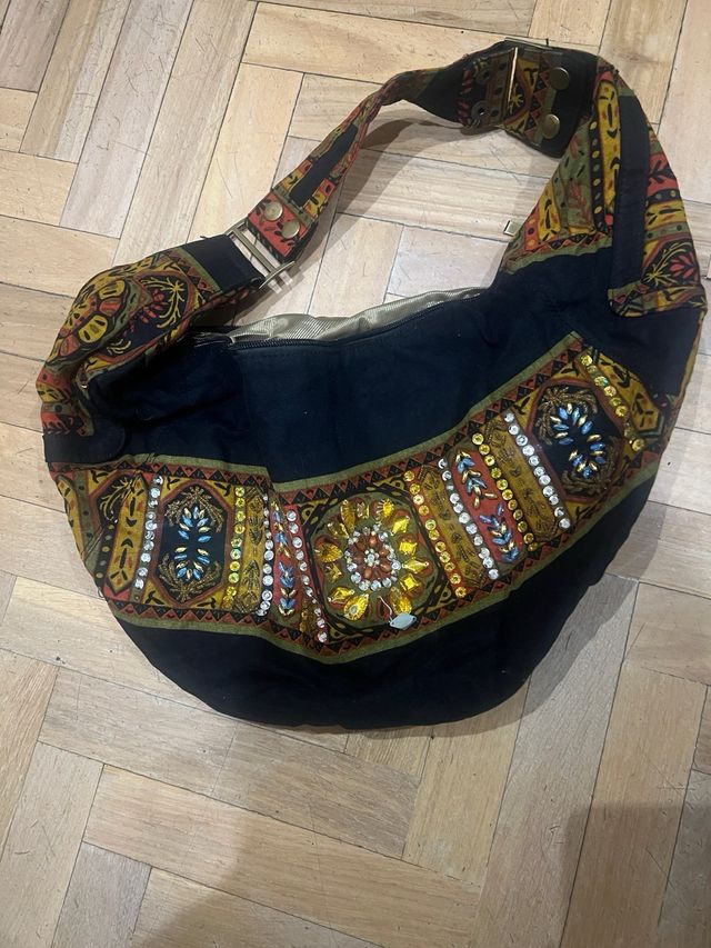 Lote 2 Bolsos de Tela Étnicos