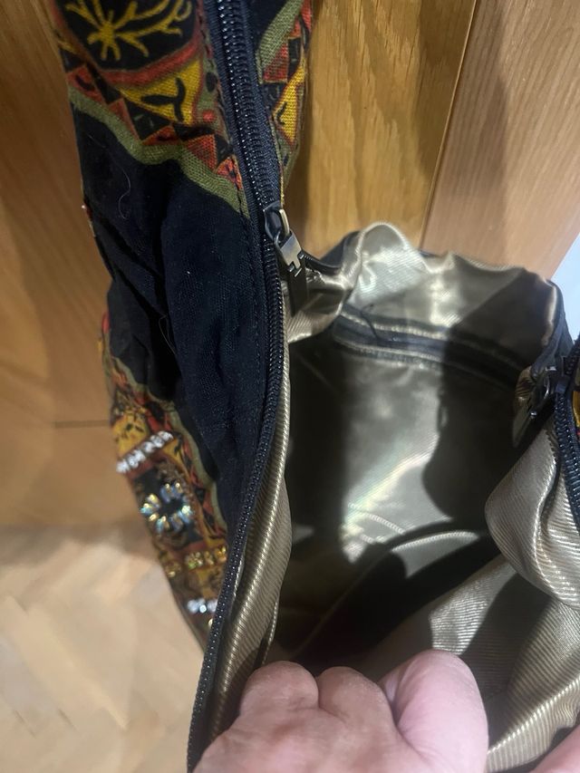 Lote 2 Bolsos de Tela Étnicos