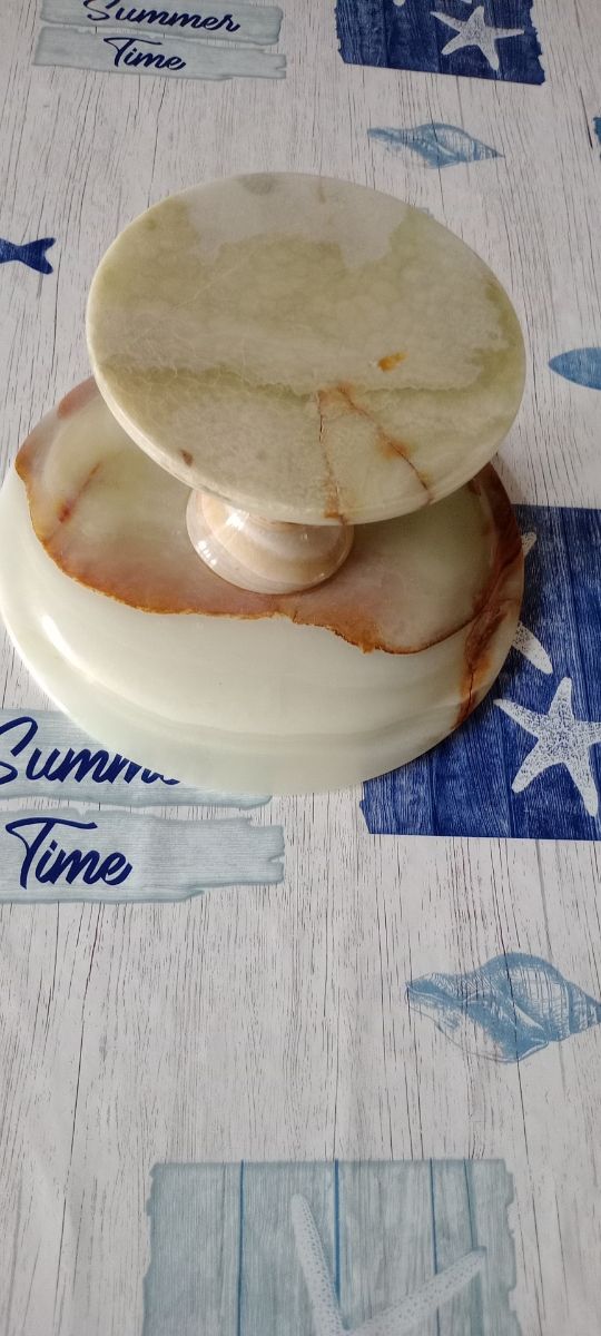 Portafrutta in onice