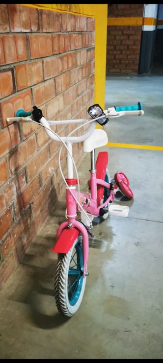 Bicicleta infantil rosa Minnie Mouse