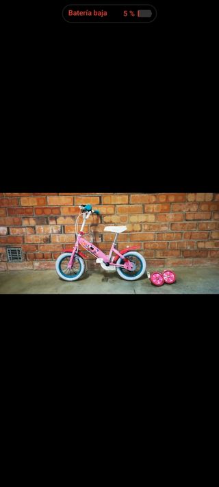 Bicicleta infantil rosa Minnie Mouse
