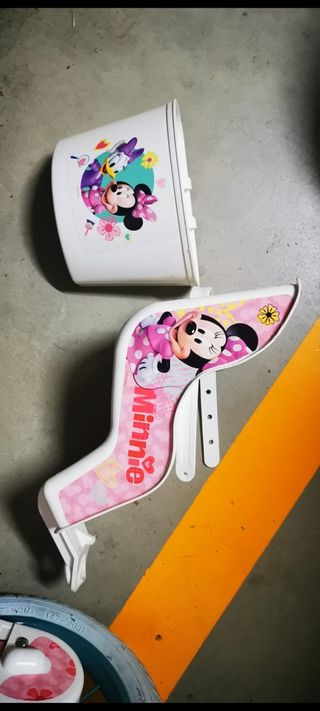 Bicicleta infantil rosa Minnie Mouse