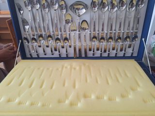 CuberteríaNUEVA, BAÑO PLATA Y ACERO INOX.