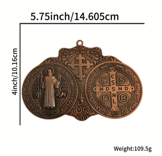Medalla San Benito Metal Bronce