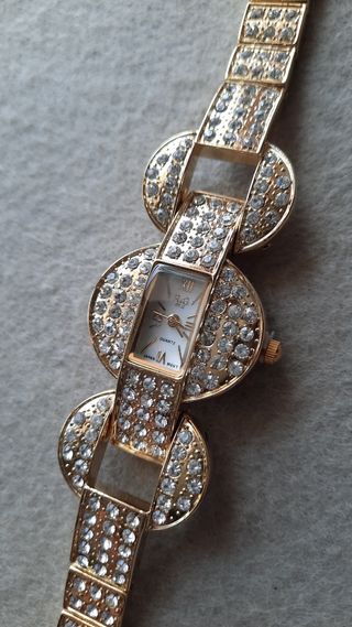 Orologio R&G TIME donna oro e cristalli