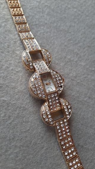 Orologio R&G TIME donna oro e cristalli