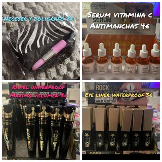 Cosmeticos y relojes