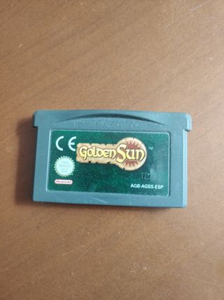 Golden Sun - Cartucho Game Boy Advance