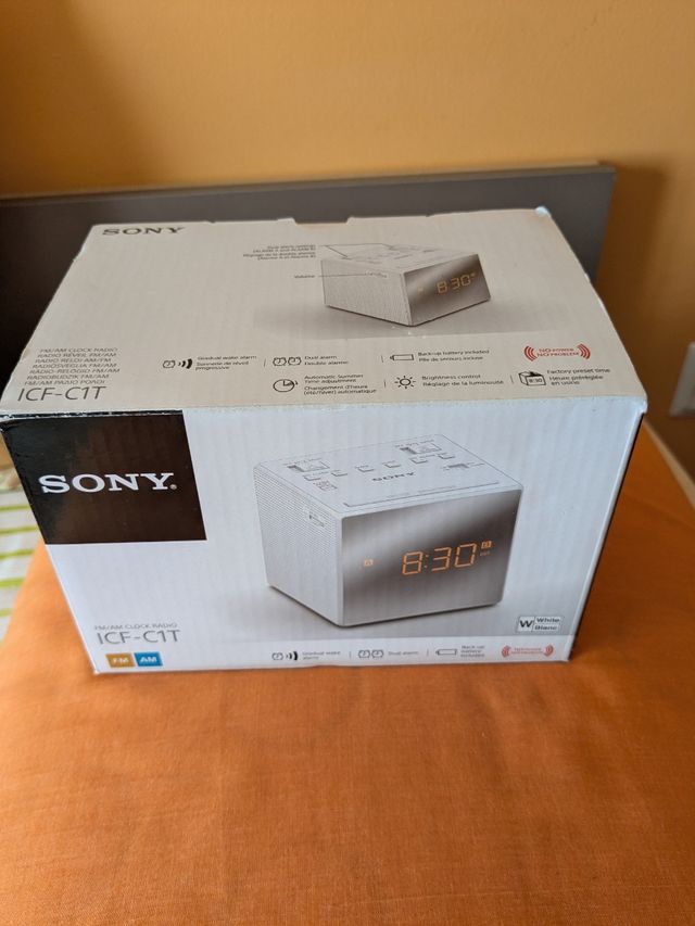 Radio Despertador Sony